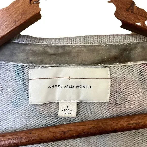 Anthropologie Angel Of The North Embroidered Floral Sweater - Picture 6 of 8